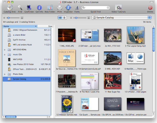 cd cataloging software for mac